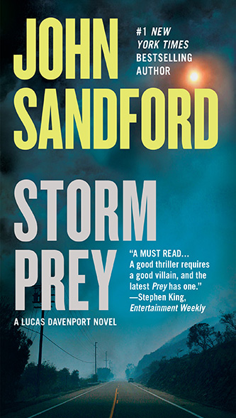 Storm Prey, tall paperback